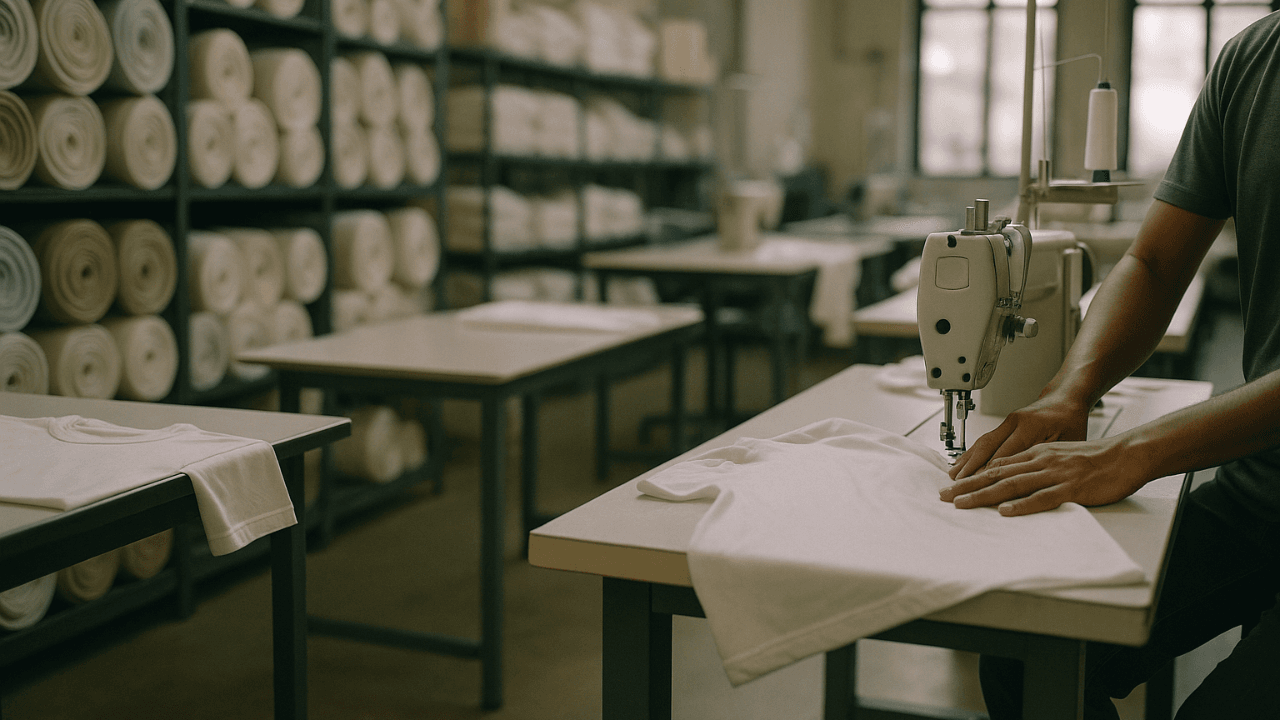 T-shirt manufacturing