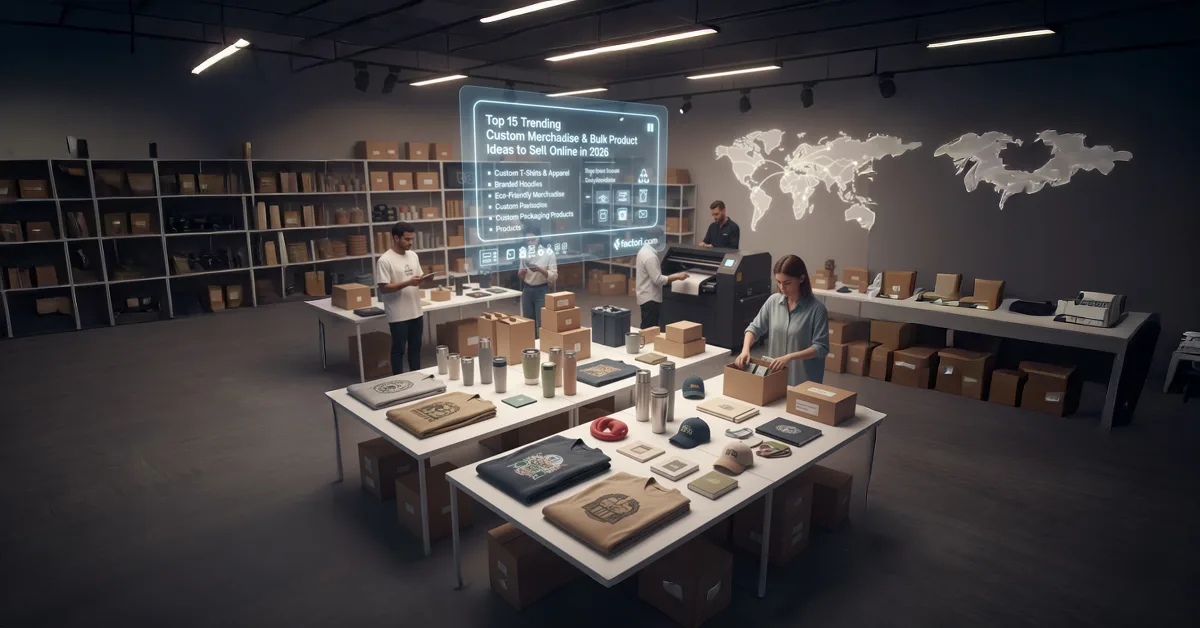 Top trending custom merchandise ideas to sell online in 2026