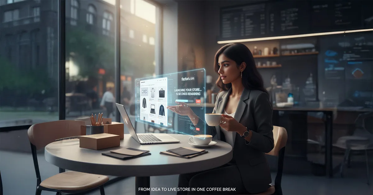 from idea to live store in one coffee break with factori.com