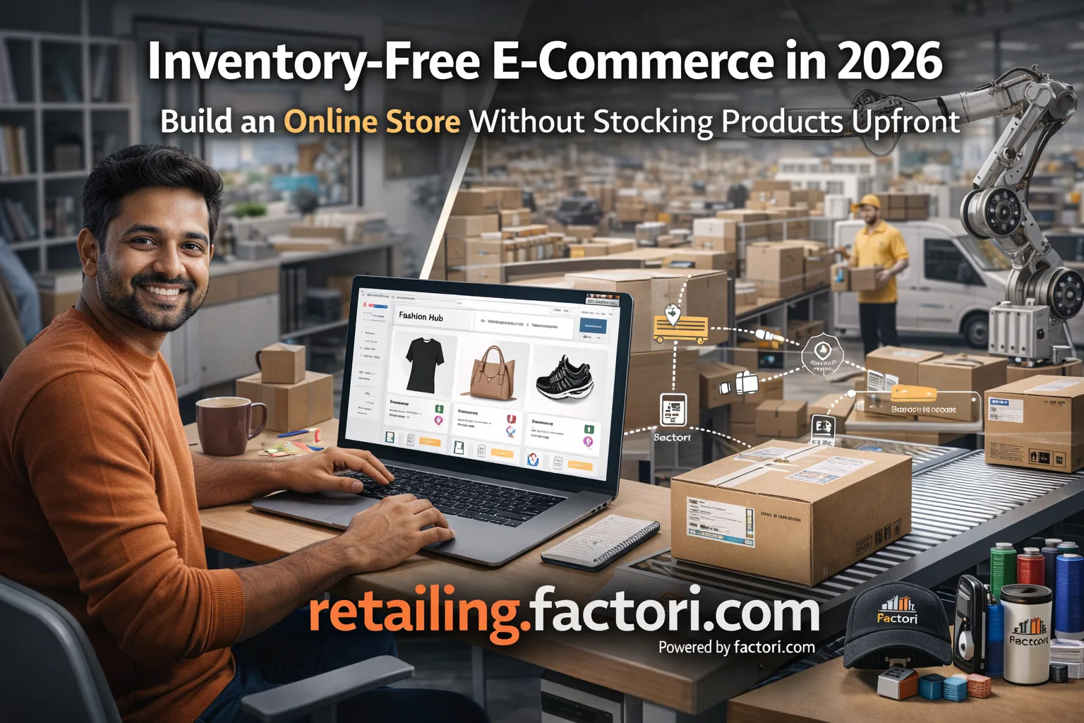 how to start an online store without inventory
