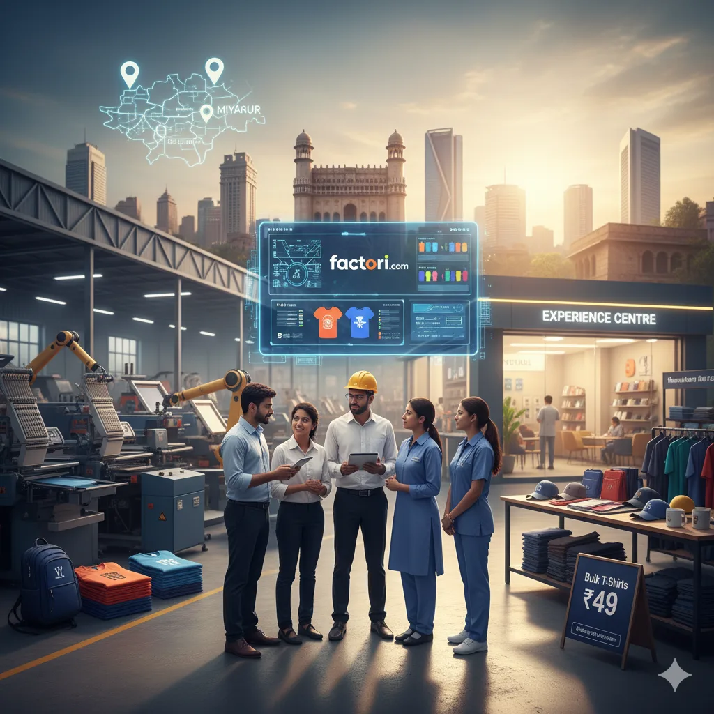 Bulk T-Shirts, Uniforms & Customized Apparel in Hyderabad | factori.com