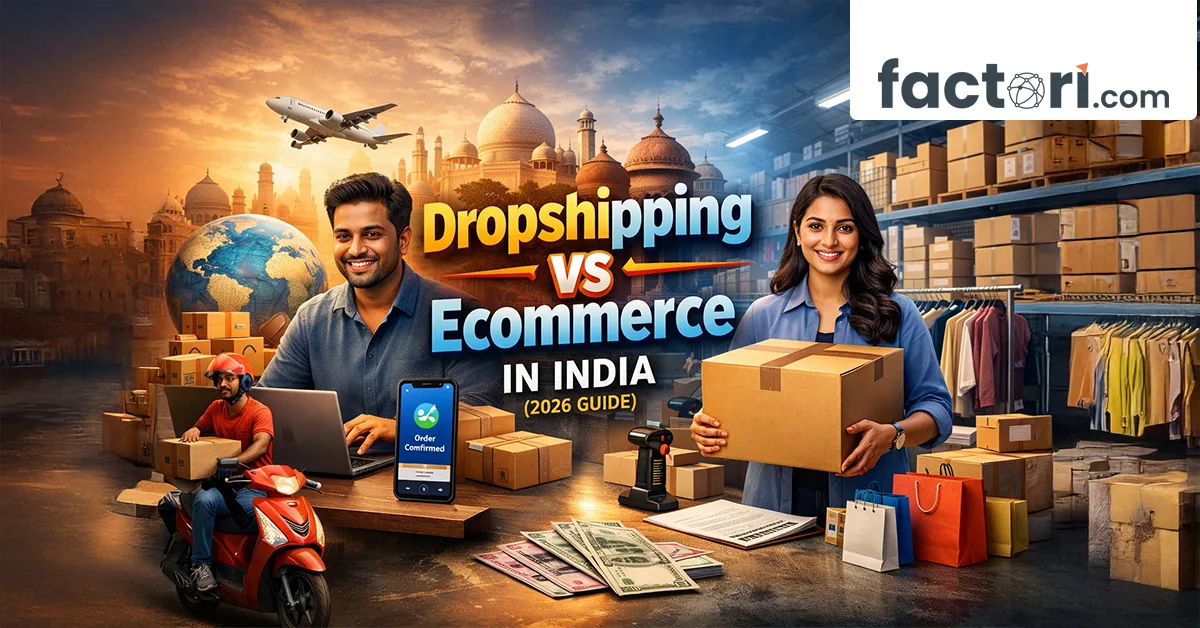 dropshipping vs ecommerce India