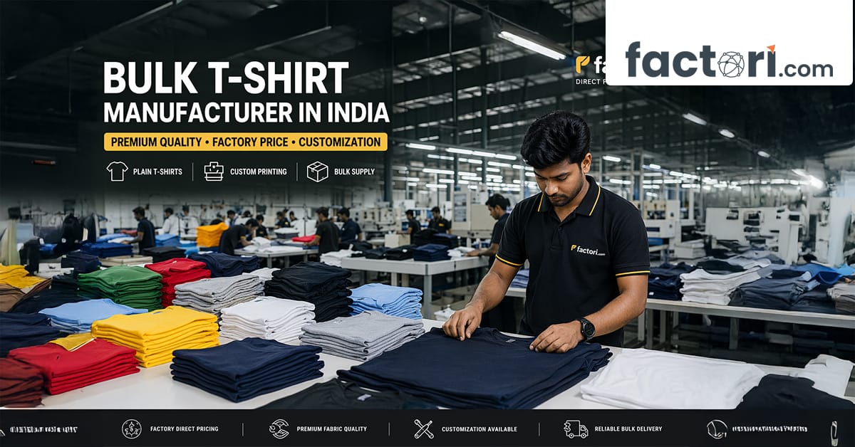 bulk t shirt manufacturer india