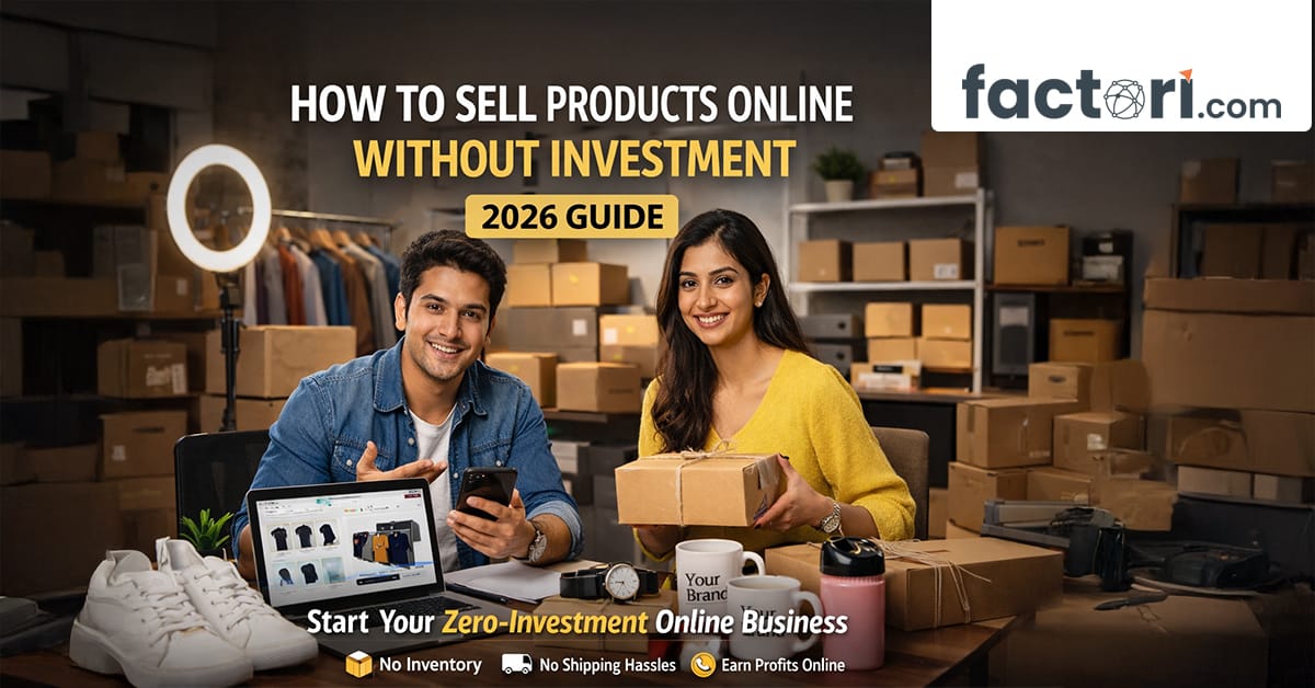 sell products online without investment