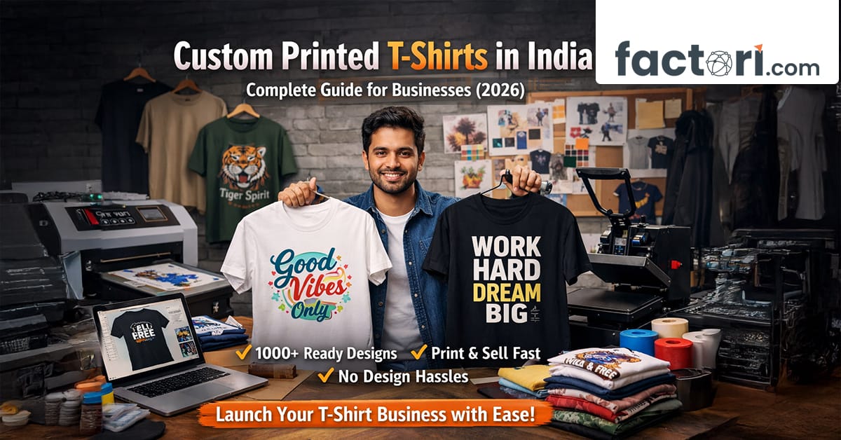 “custom printed t-shirts in India