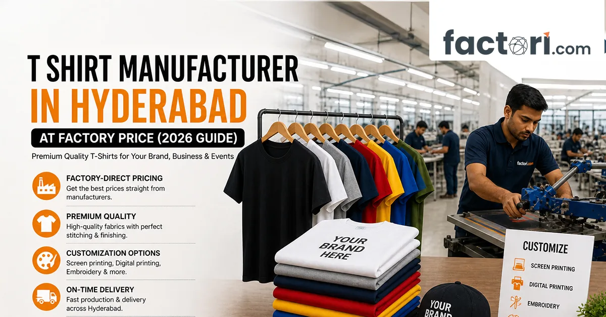 T Shirt Manufacturer in Hyderabad