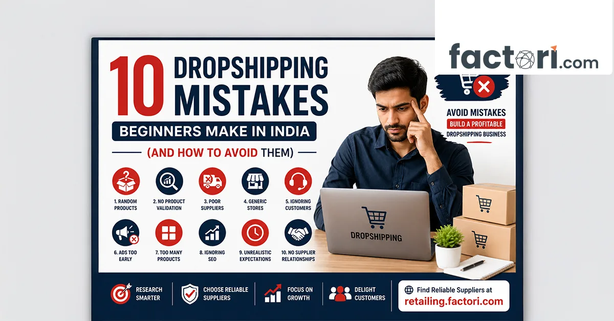 Dropshipping Mistakes India