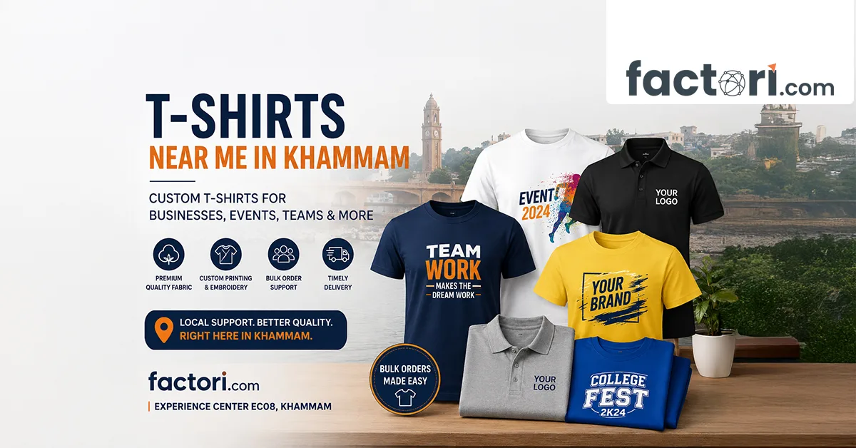 T-Shirts Near Me in Khammam
