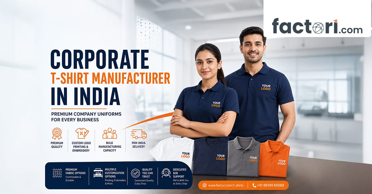 Corporate T-Shirt Manufacturer in India