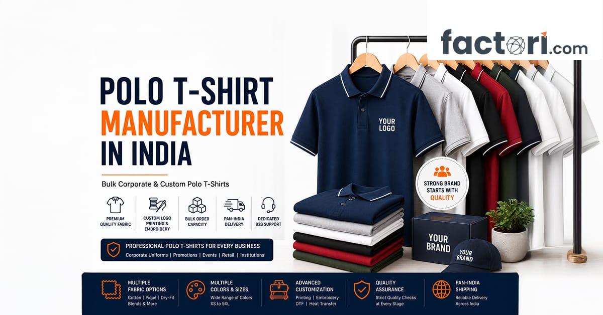 Polo T-Shirt Manufacturer in India
