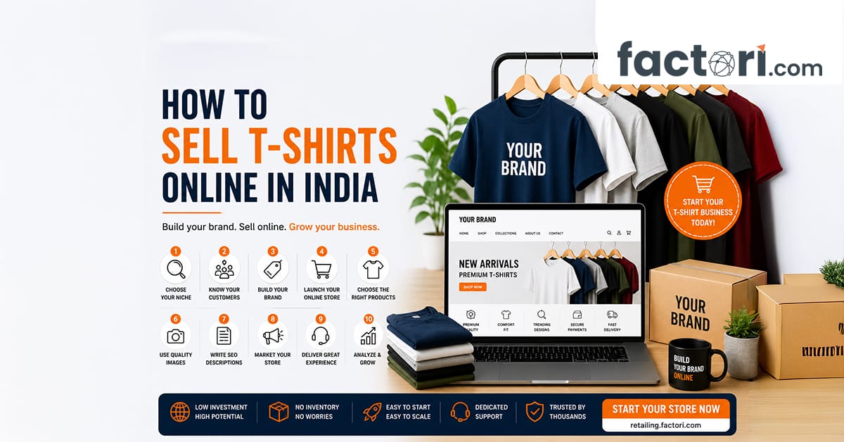 How to Sell T-Shirts Online in India